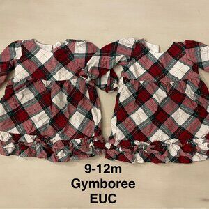 ONE Gymboree Holiday Dress Mommy and Me 9-12m